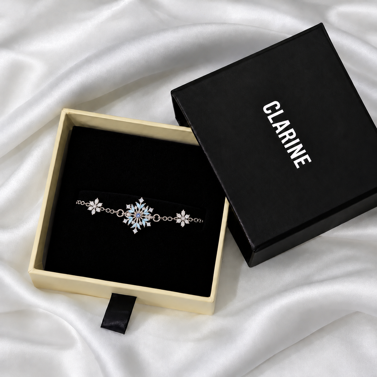 Frost: Glow-in-the-Dark Snowflake Bracelet