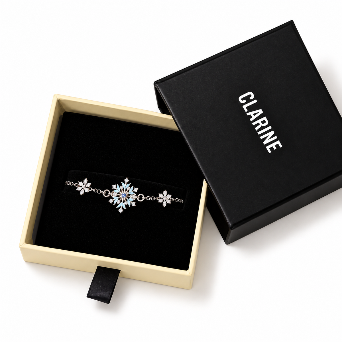 Frost: Glow-in-the-Dark Snowflake Bracelet